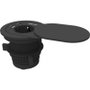 Fellowes 100137177 Toma Enchufe Empotrable 1 Toma Corriente 1 USB-C 1 USB Negro